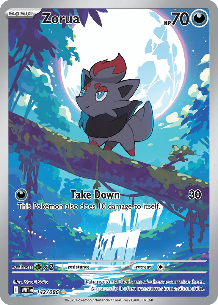Zorua - White Flare