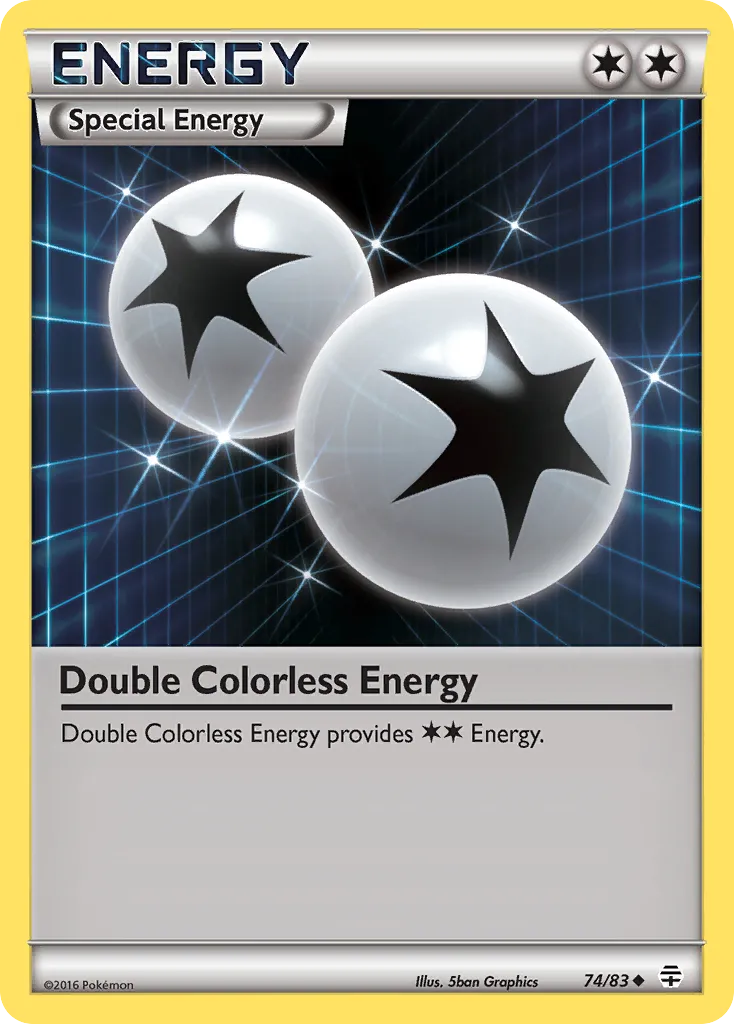 Double Colorless Energy - Generations