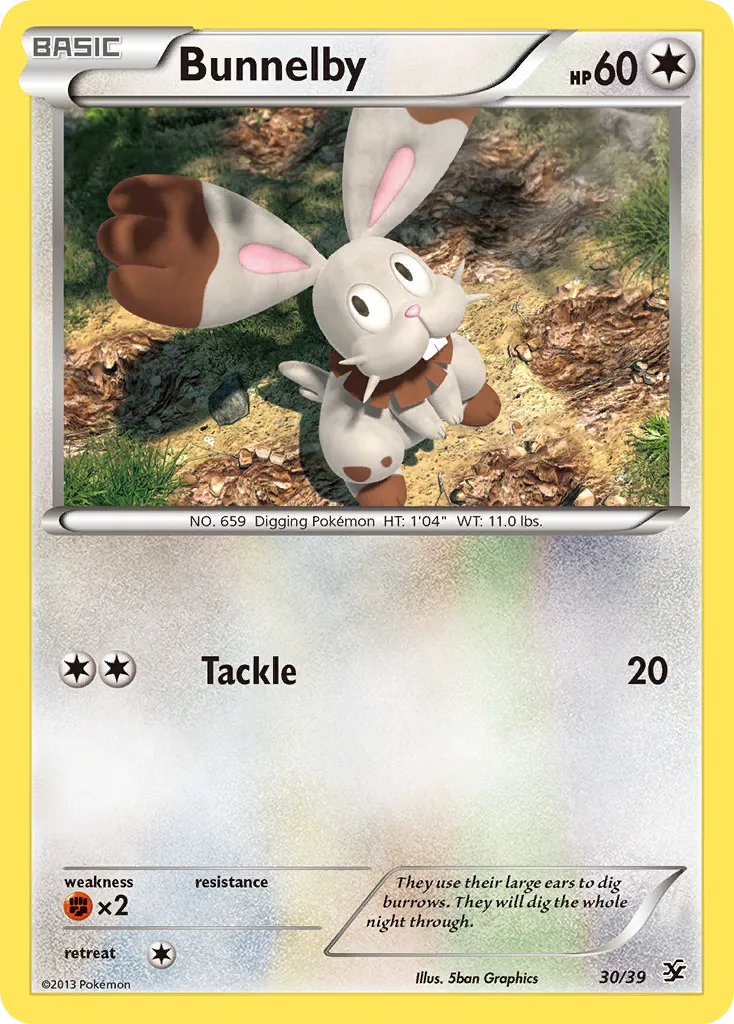 Bunnelby - Kalos Starter Set