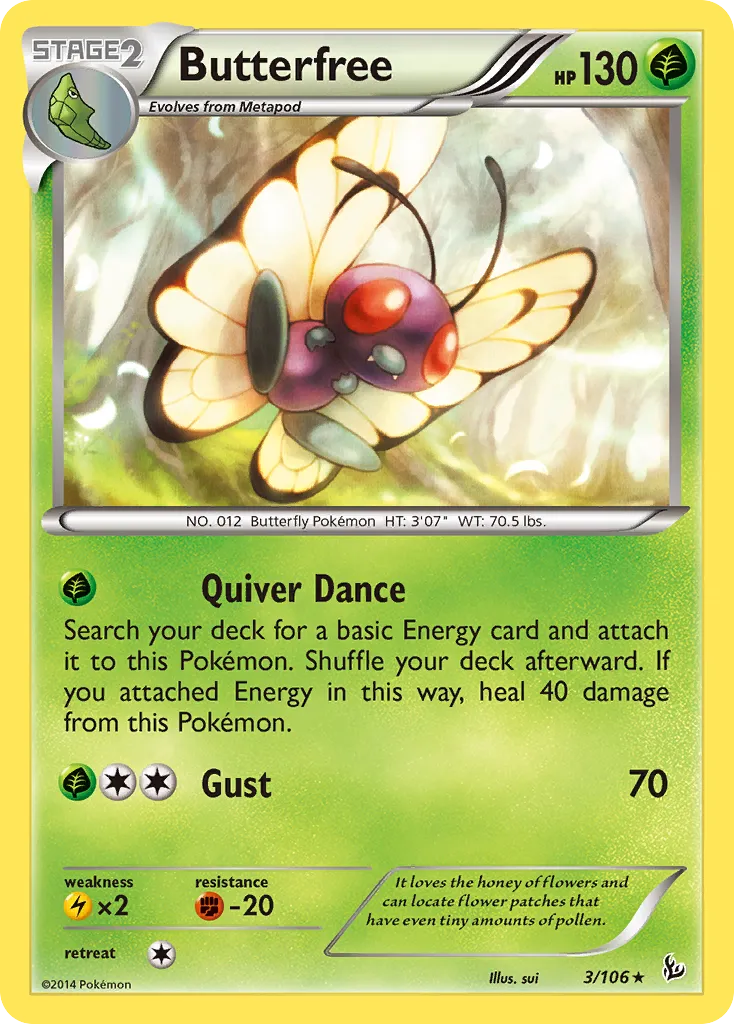 Butterfree - Flashfire