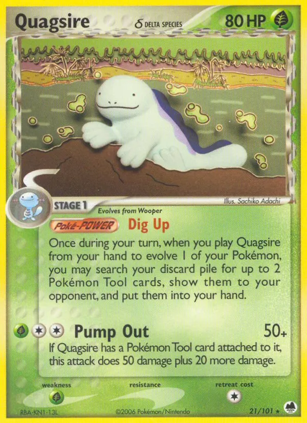 Quagsire δ - Dragon Frontiers