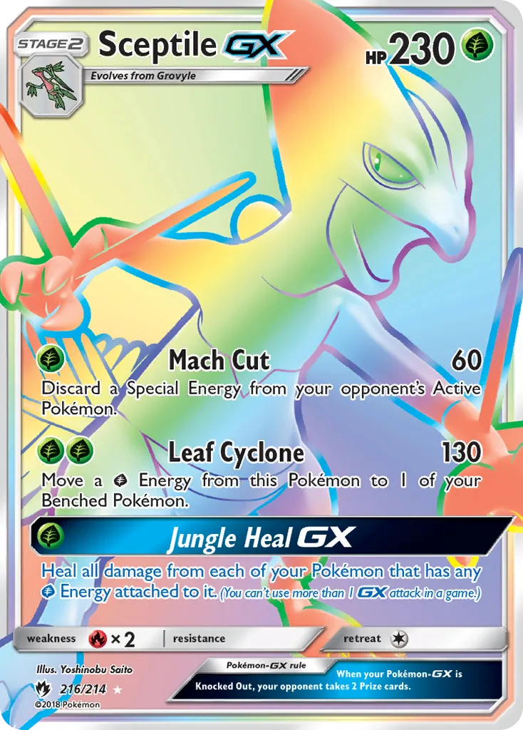 Sceptile-GX - Lost Thunder