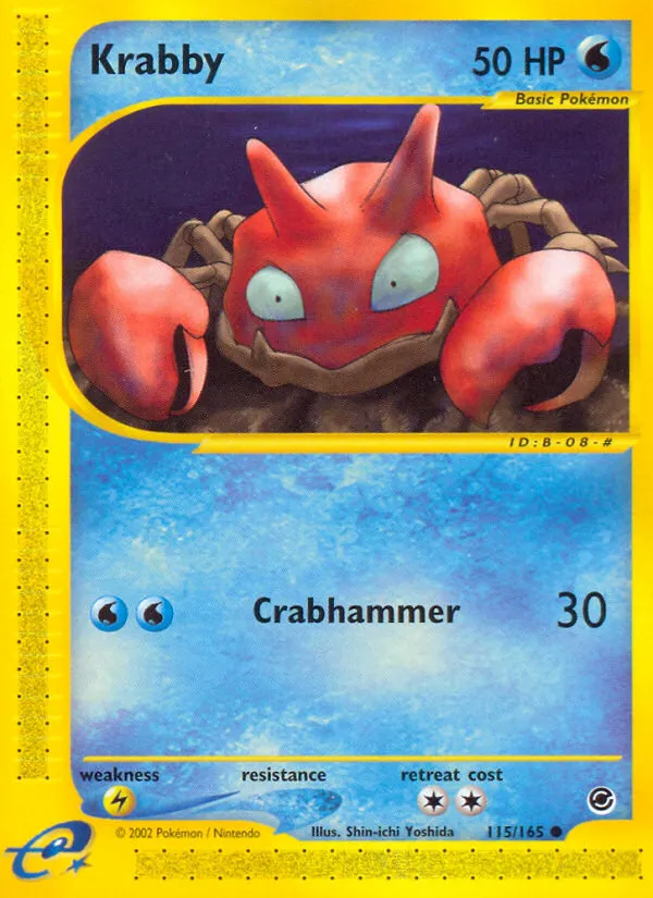 Krabby - Expedition Base Set