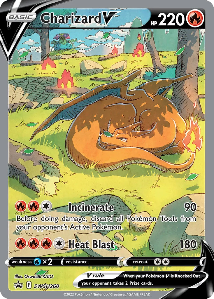 Charizard V - SWSH Black Star Promos