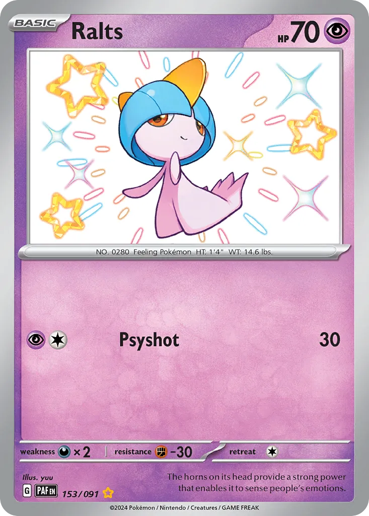 Ralts - Paldean Fates