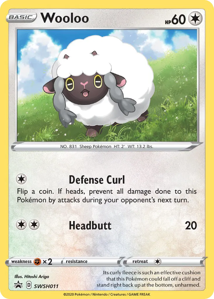 Wooloo - SWSH Black Star Promos
