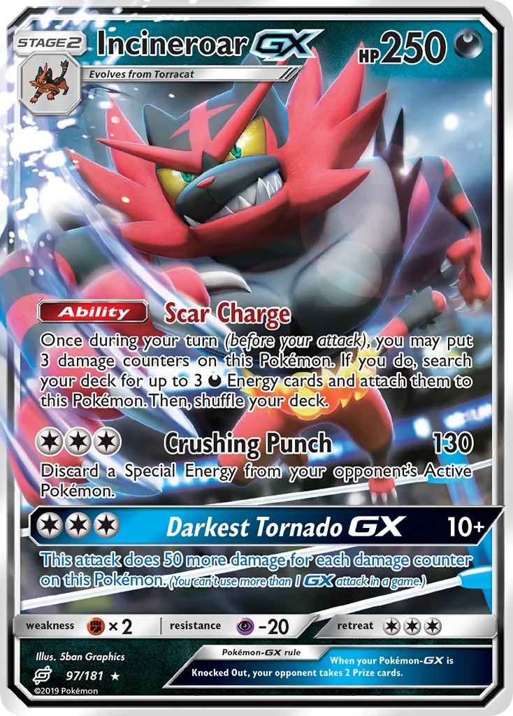 Incineroar-GX - Team Up
