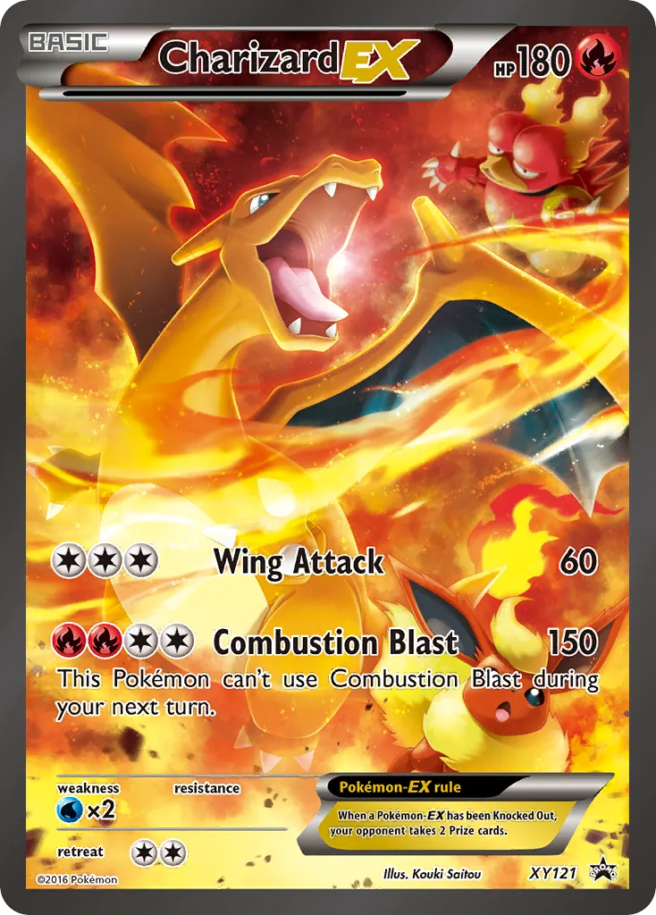 Charizard-EX - XY Black Star Promos