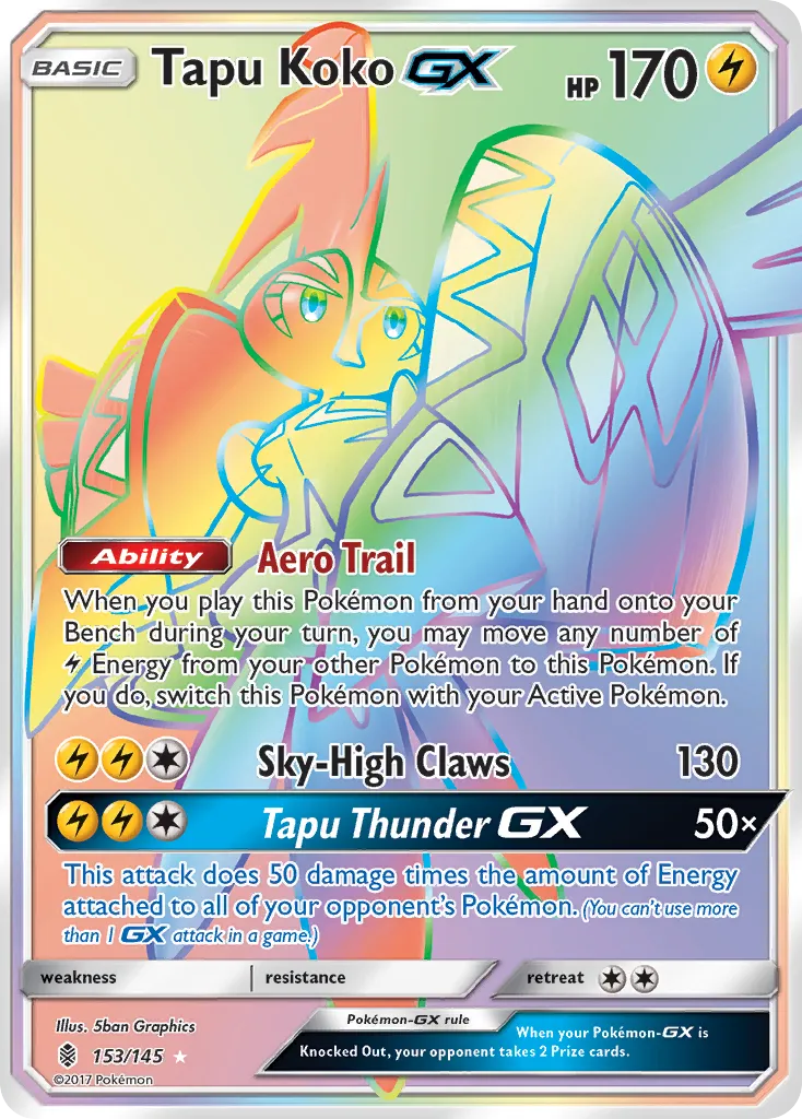 Tapu Koko-GX - Guardians Rising