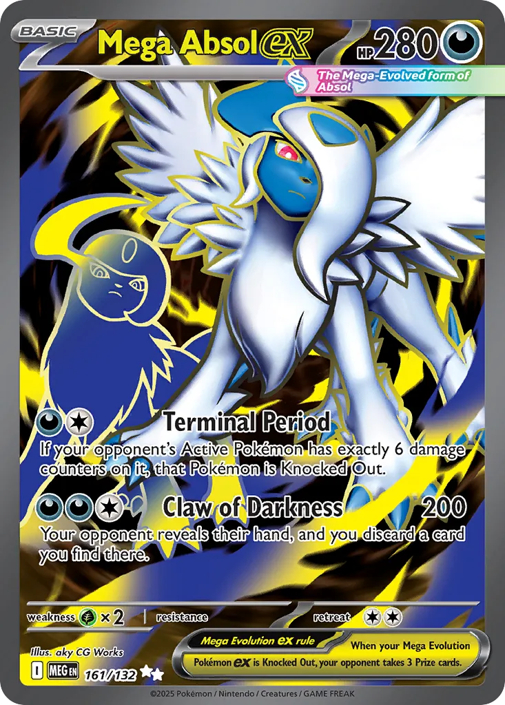Mega Absol ex - Mega Evolution