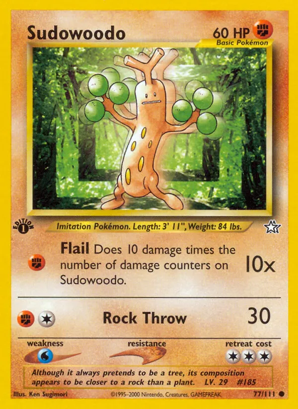 Sudowoodo - Neo Genesis