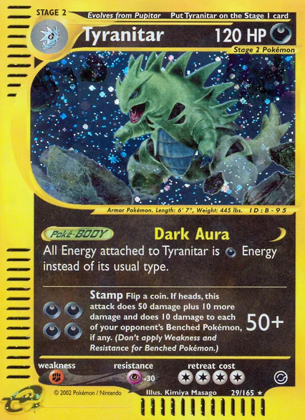 Tyranitar - Expedition Base Set