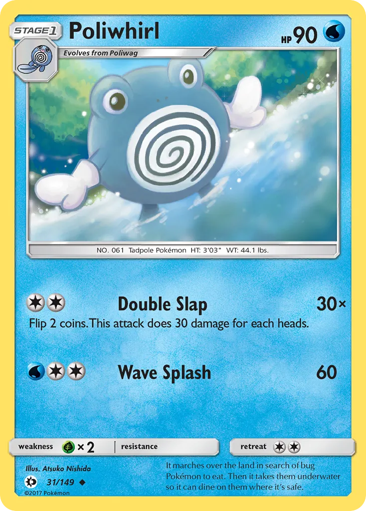 Poliwhirl - Sun & Moon