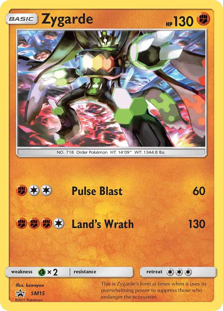 Zygarde - SM Black Star Promos