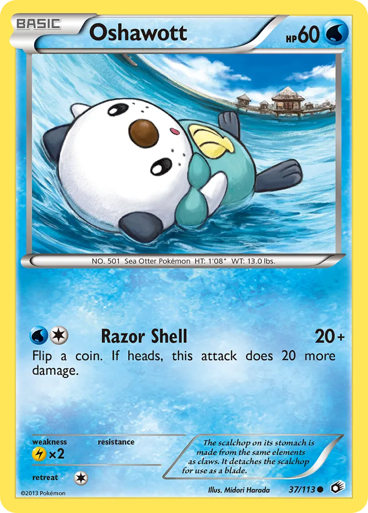 Oshawott - Legendary Treasures
