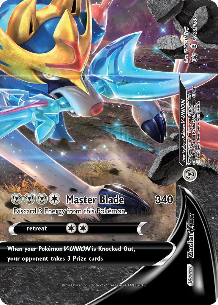 Zacian V-UNION - SWSH Black Star Promos