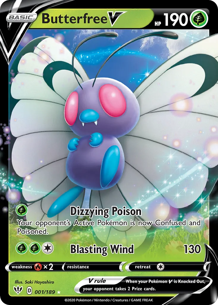 Butterfree V - Darkness Ablaze
