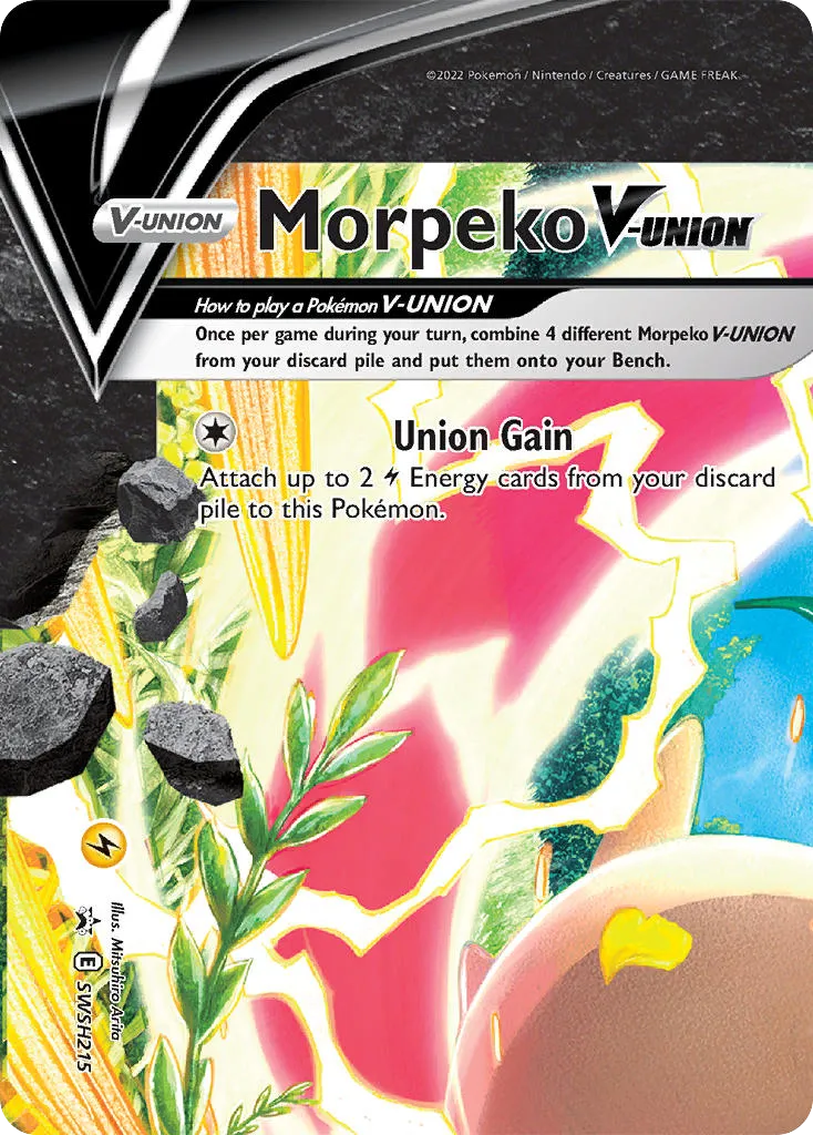 Morpeko V-UNION - SWSH Black Star Promos