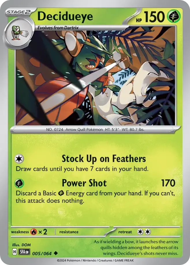 Decidueye - Shrouded Fable