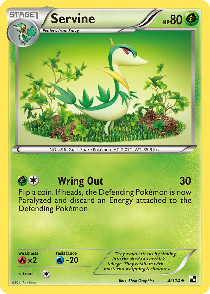 Servine - Black & White