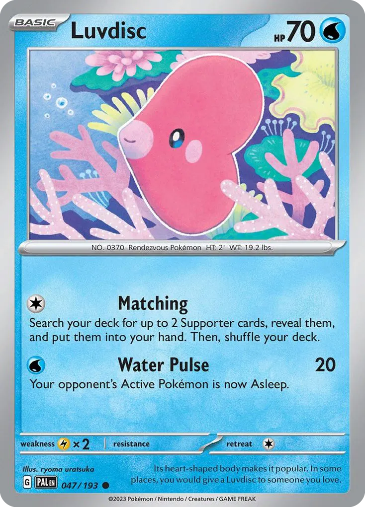 Luvdisc - Paldea Evolved