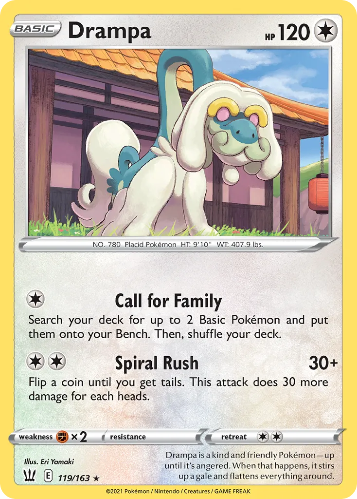 Drampa - Battle Styles