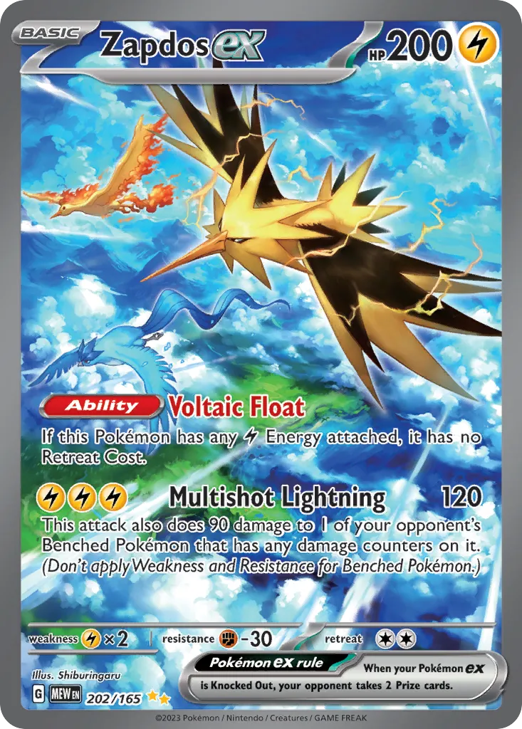 Zapdos ex - 151