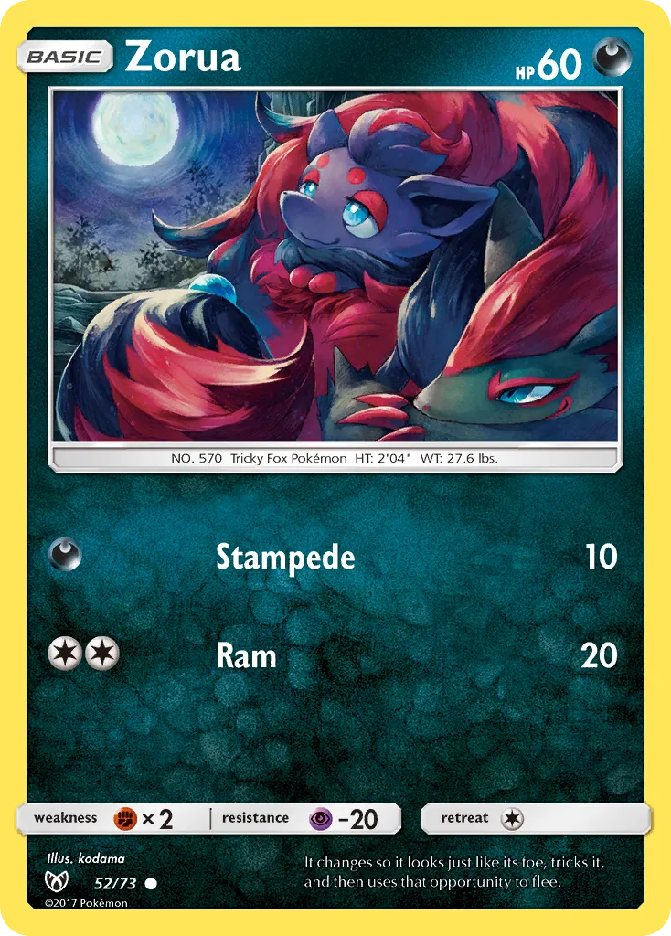 Zorua - Shining Legends