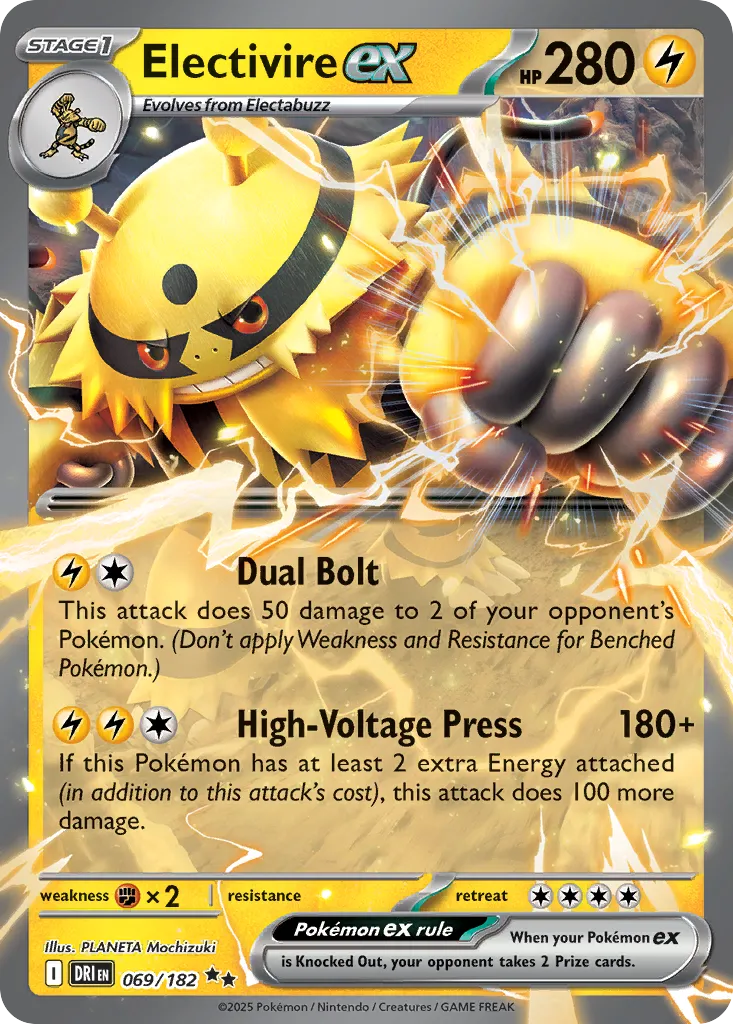 Electivire ex - Destined Rivals