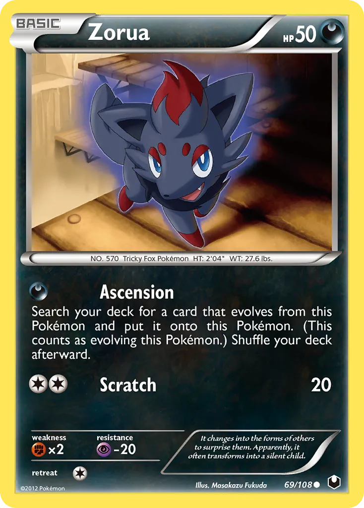 Zorua - Dark Explorers