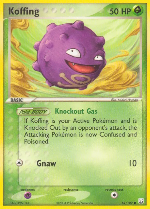 Koffing - Team Rocket Returns