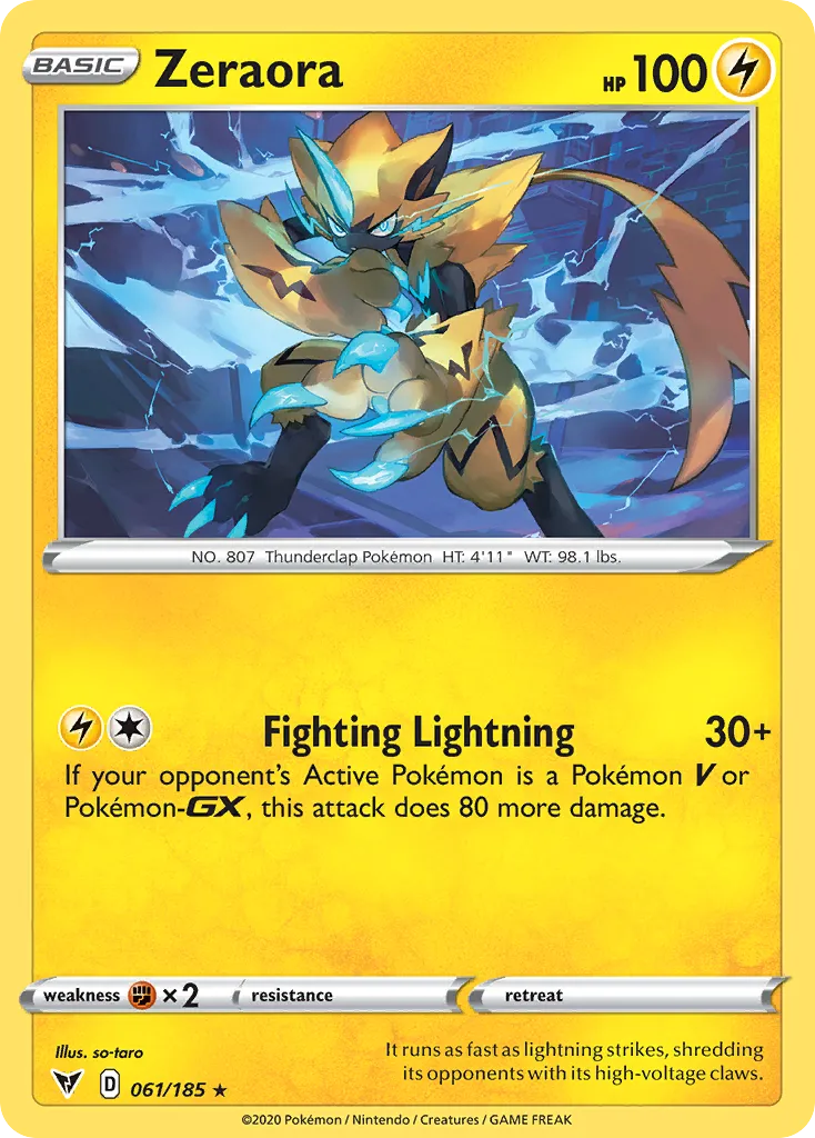 Zeraora - Vivid Voltage