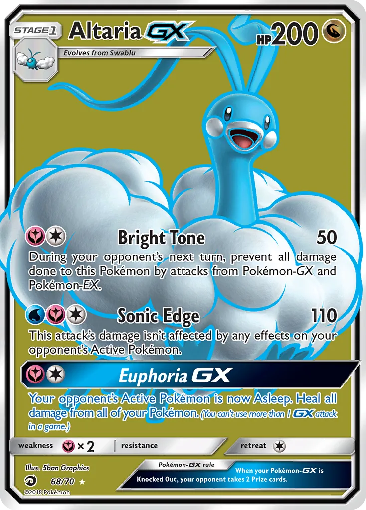 Altaria-GX - Dragon Majesty