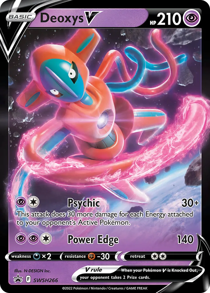 Deoxys V - SWSH Black Star Promos