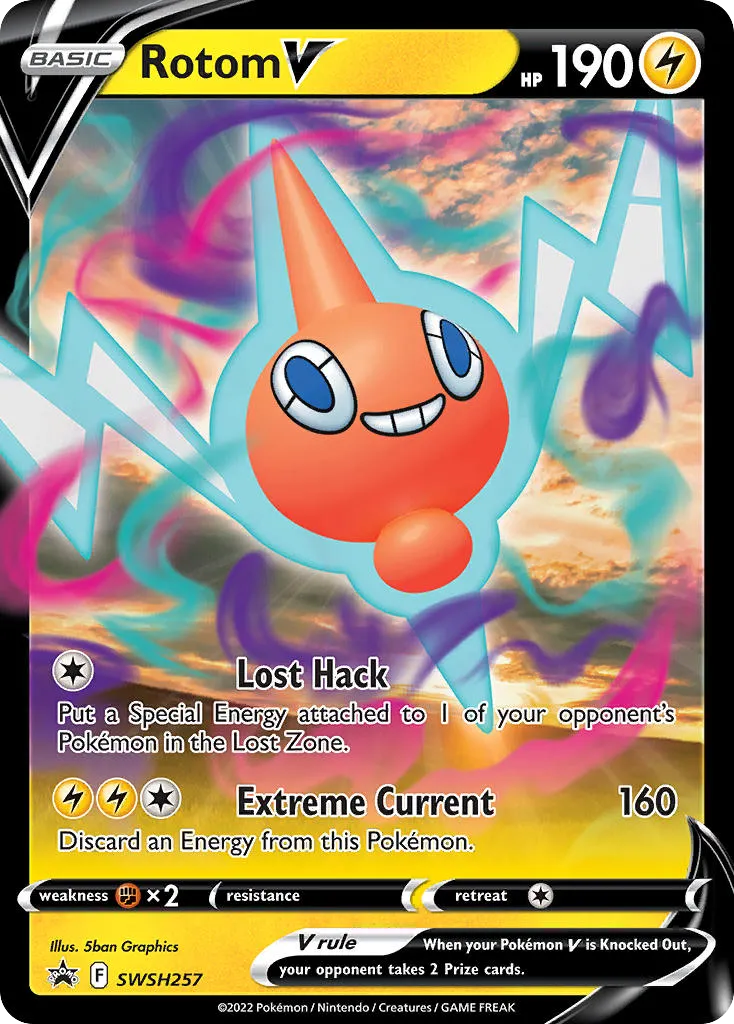 Rotom V - SWSH Black Star Promos