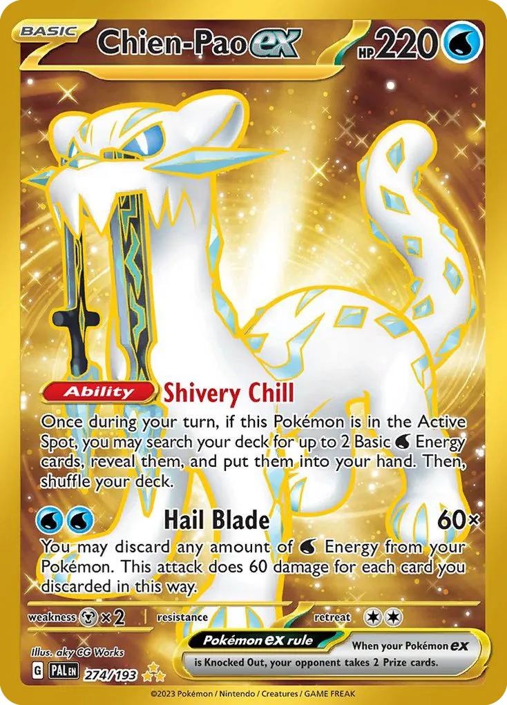 Chien-Pao ex - Paldea Evolved