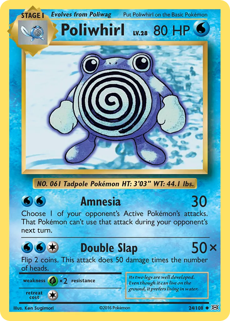 Poliwhirl - Evolutions