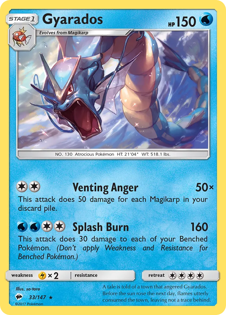 Gyarados - Burning Shadows