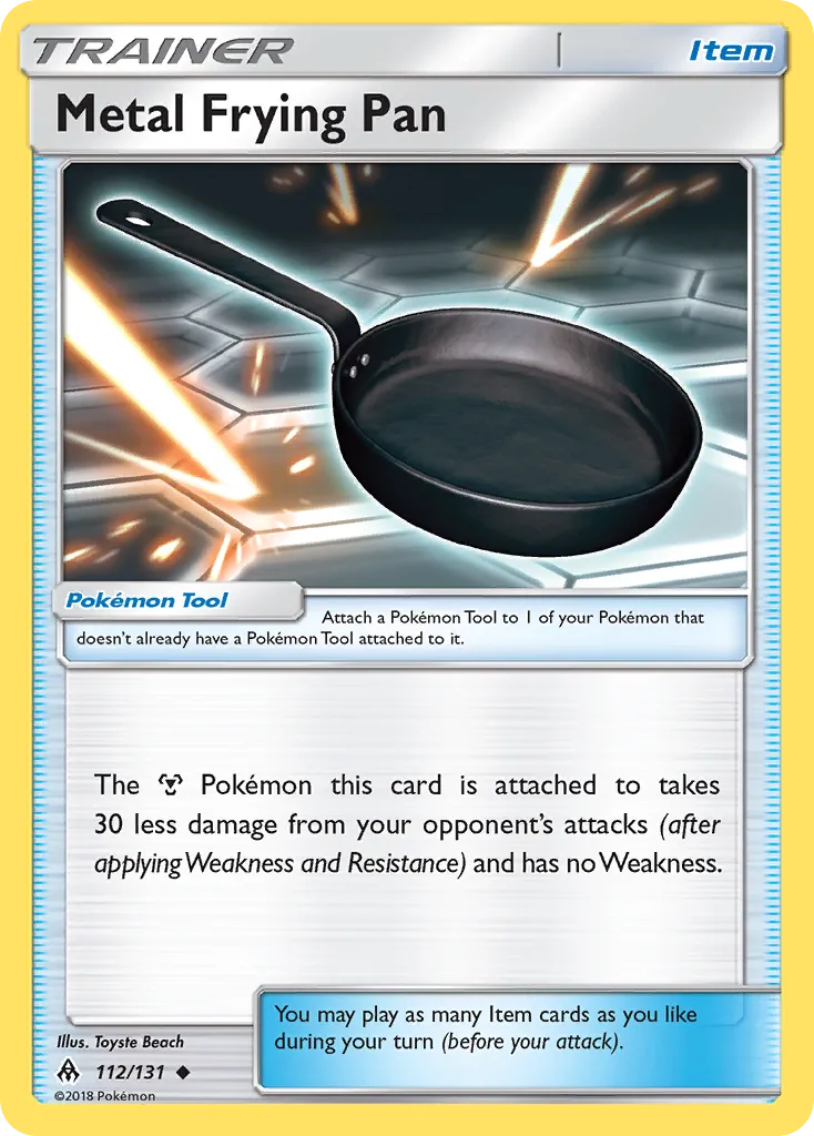 Metal Frying Pan - Forbidden Light