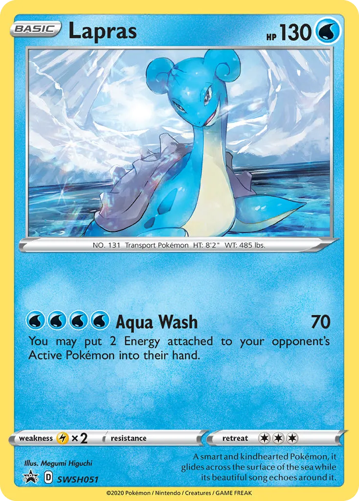 Lapras - SWSH Black Star Promos