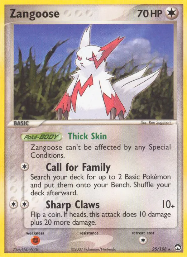 Zangoose - Power Keepers