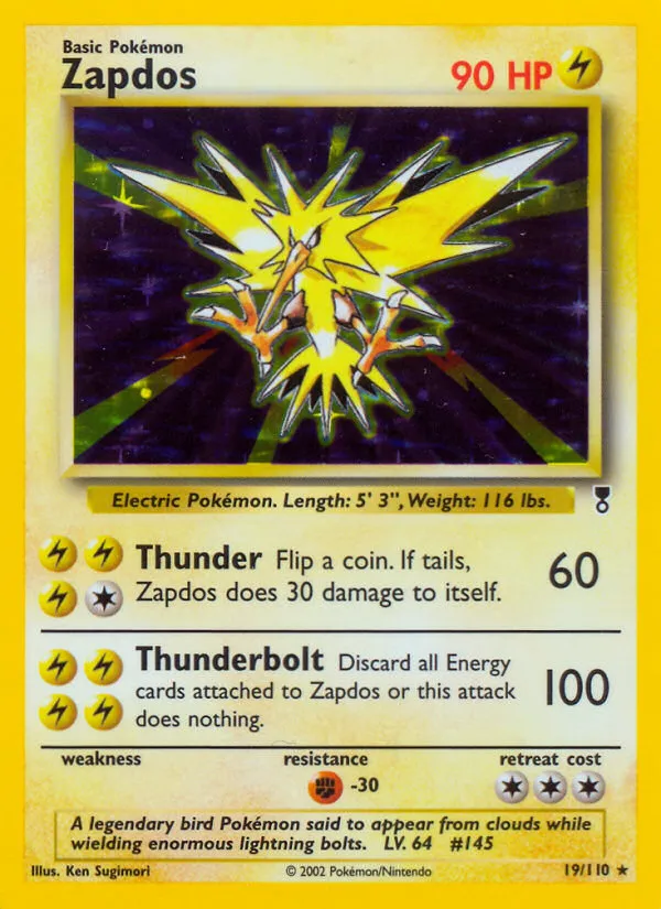 Zapdos - Legendary Collection