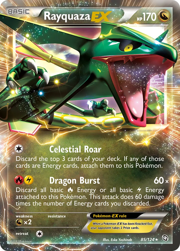 Rayquaza-EX - Dragons Exalted