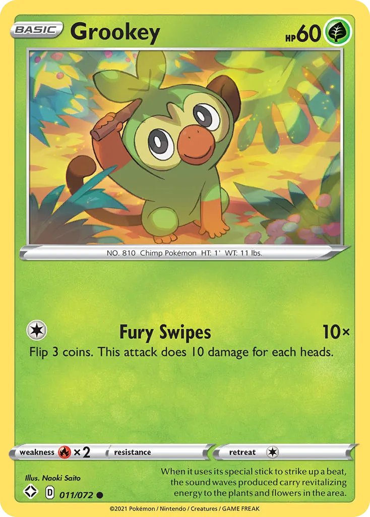 Grookey - Shining Fates