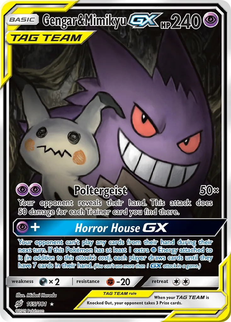 Gengar & Mimikyu-GX - Team Up