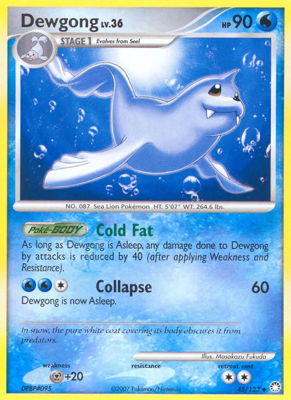 Dewgong - Mysterious Treasures