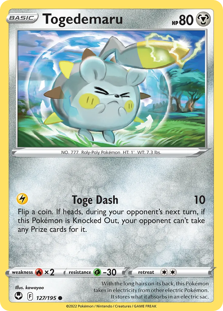 Togedemaru - Silver Tempest