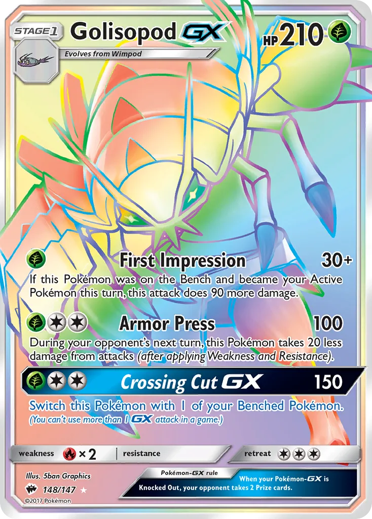Golisopod-GX - Burning Shadows