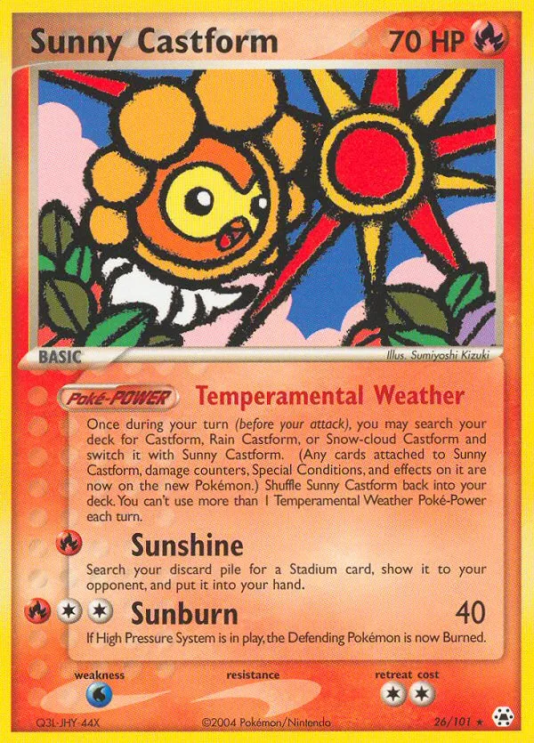 Sunny Castform - Hidden Legends