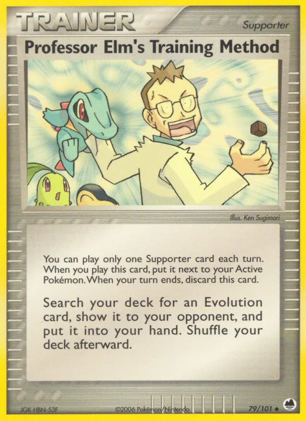Professor Elm's Training Method - Dragon Frontiers